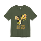 New Born Rock Star Baby Hand T-Shirt | Edgy Parenting Graphic Tee