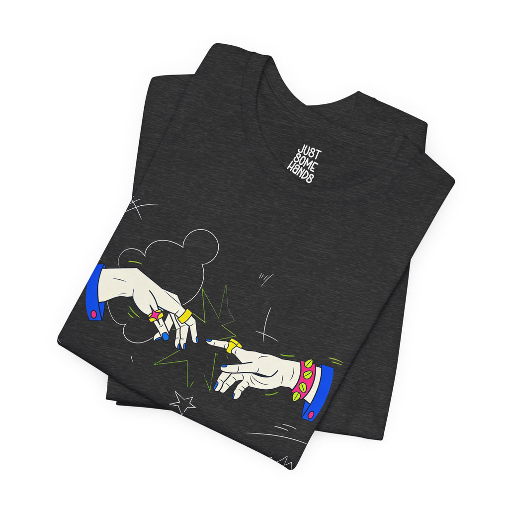 Modern Creation Punk Hands T-Shirt | Pop-Art Graphic Tee