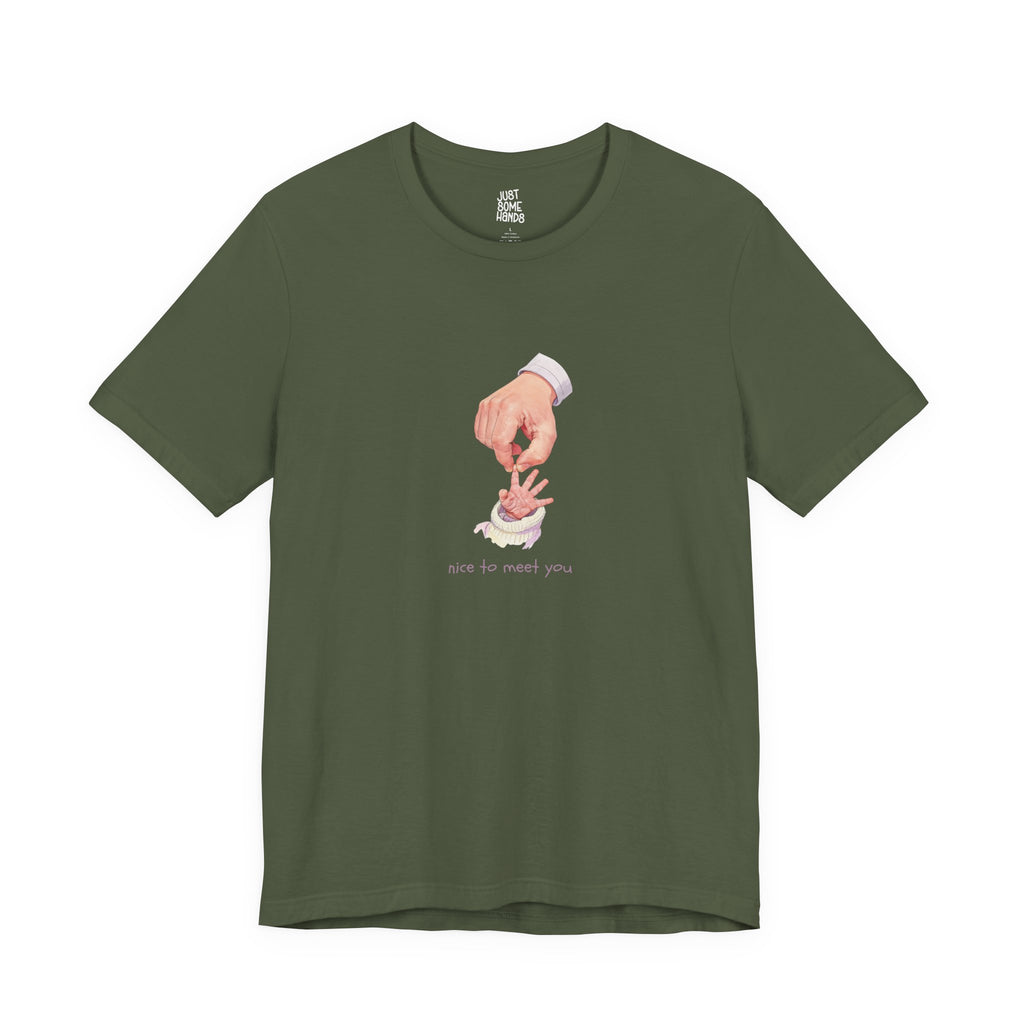 Nice To Meet You New Boss Graphic Tee | Sarcastic Parenting T-Shirt