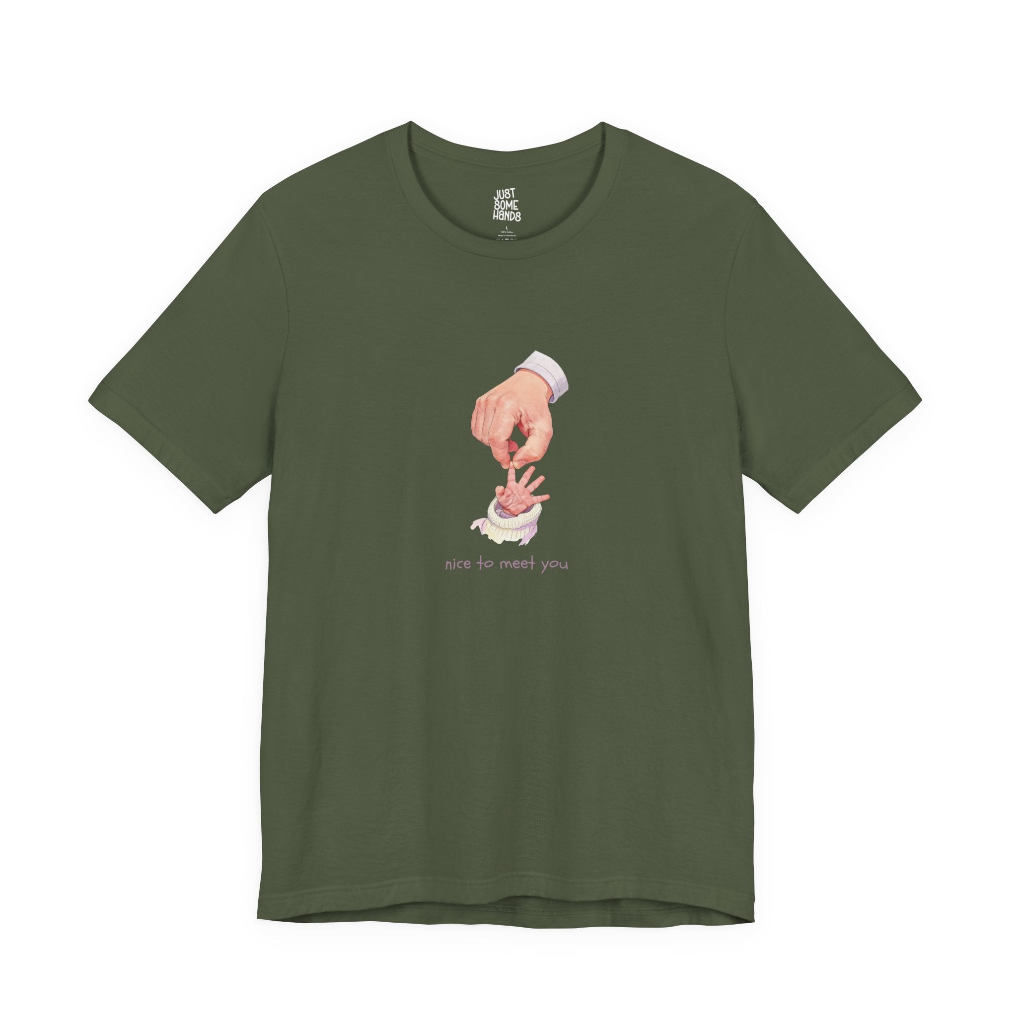 Nice To Meet You New Boss Graphic Tee | Sarcastic Parenting T-Shirt