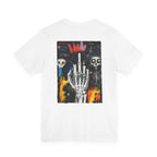 Raw Rebellion Basquiat-Inspired Skeleton Tee