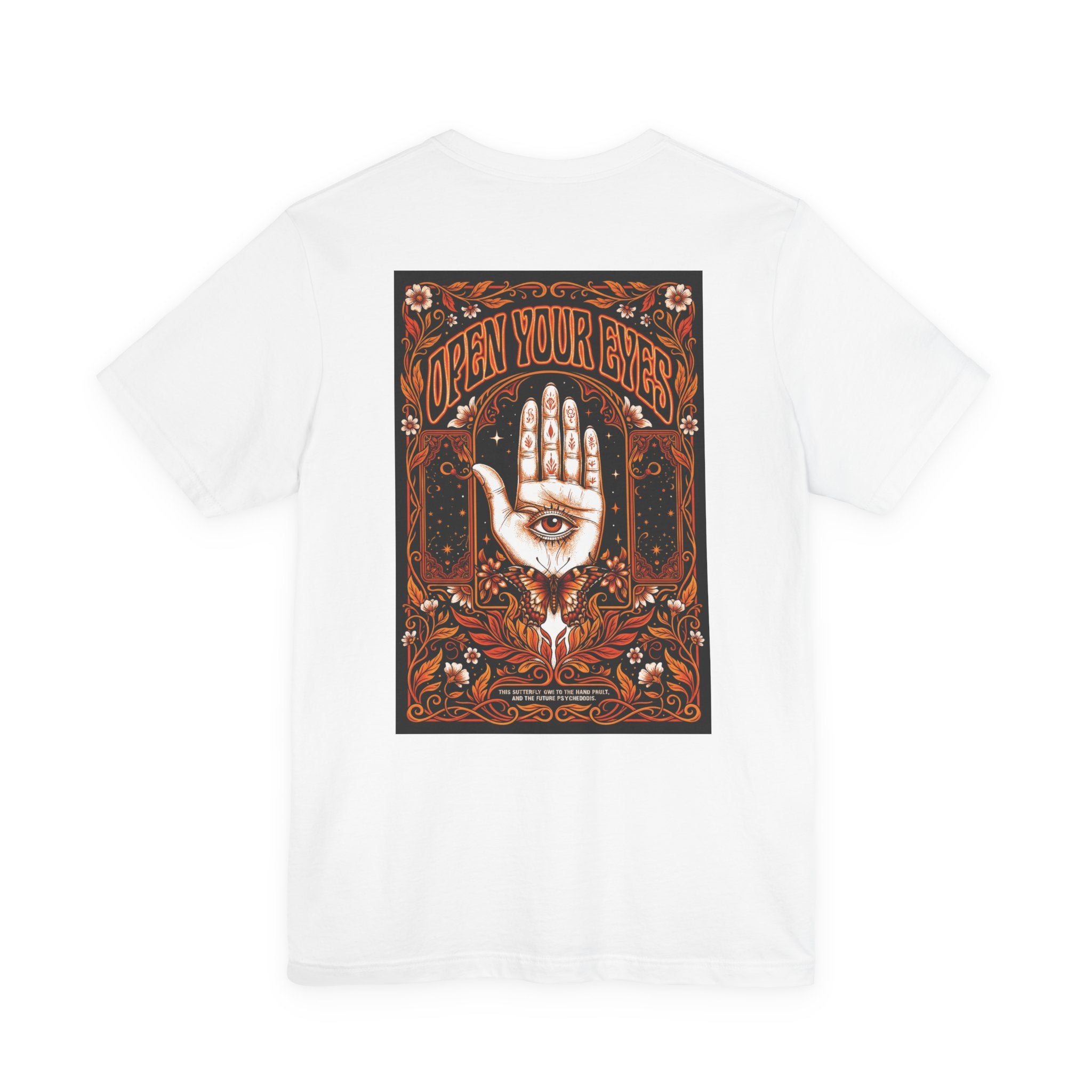 Open Your Eyes Mystic Hand T-Shirt | Vintage Psychedelic Tarot Tee
