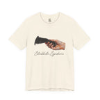 Stockholm Syndrome Pet Handshake T-Shirt | Emotional Artistic Graphic Tee