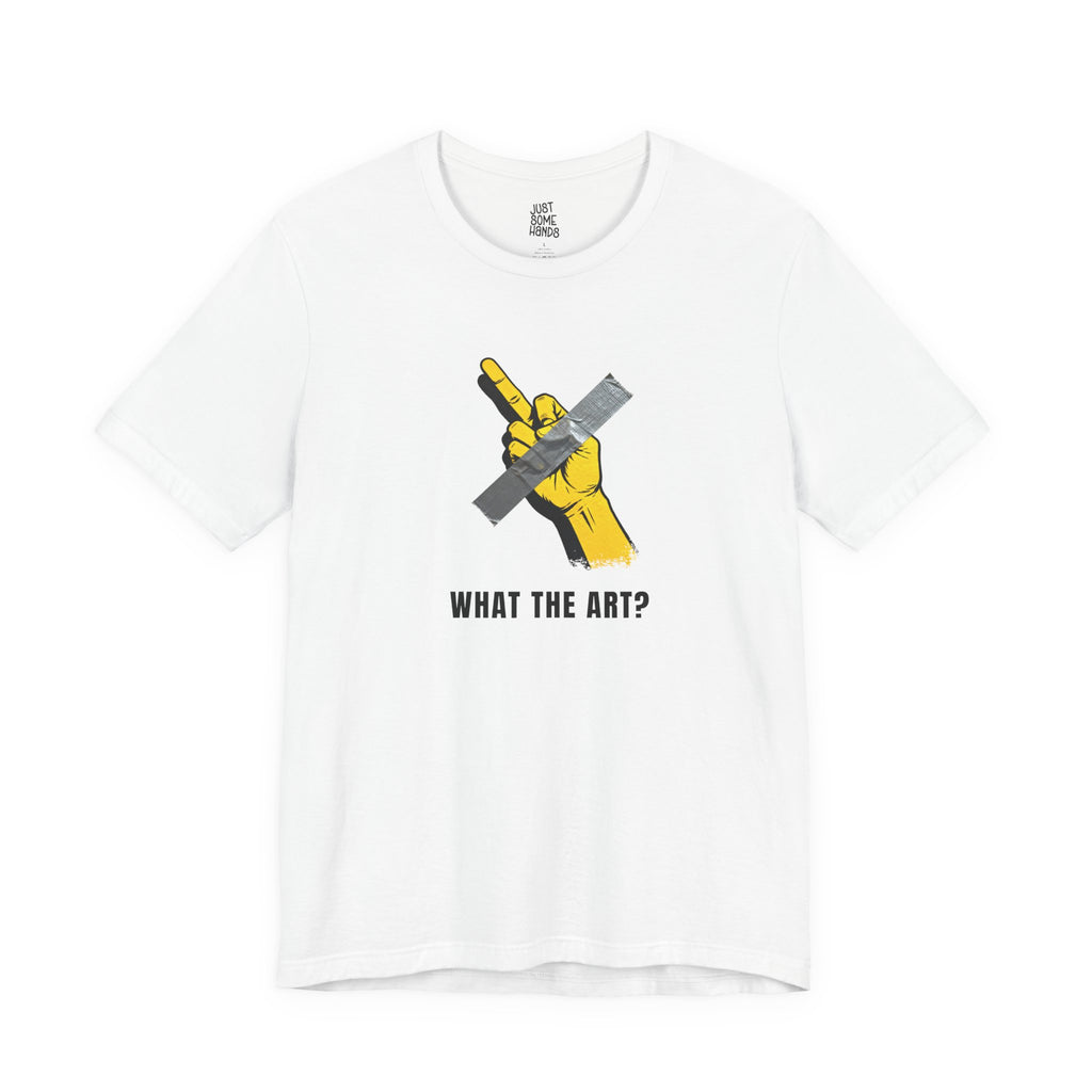 Duct-Taped Defiance Hand T-Shirt | Edgy Art Protest Graphic Tee