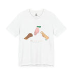 Rock Paper Scissors Minimalist Line Art T-Shirt | Sarcastic Problem Solver Tee