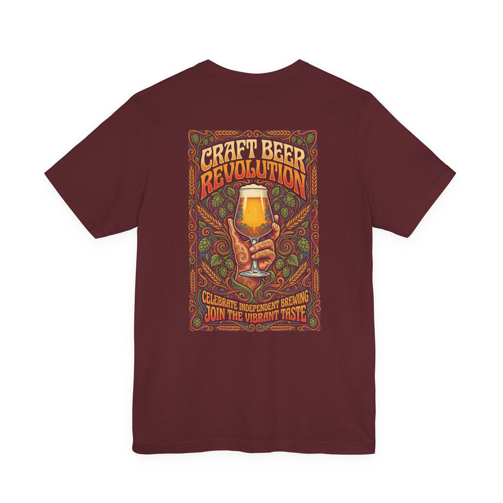 Psychedelic "Craft Beer Revolution" T-Shirt
