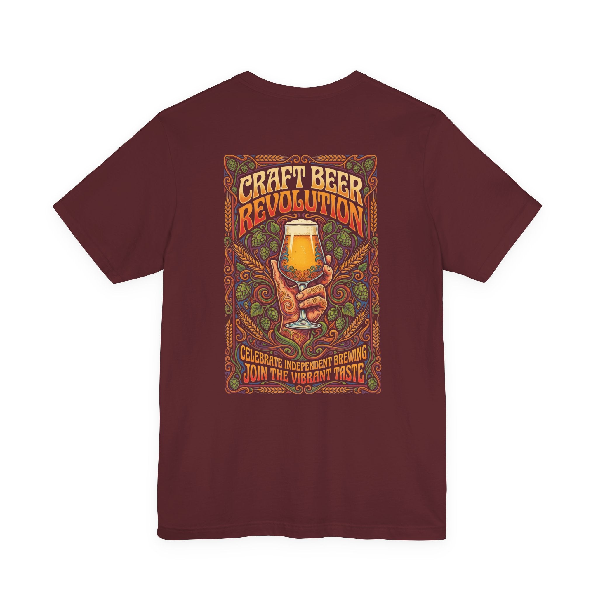 Psychedelic "Craft Beer Revolution" T-Shirt