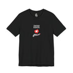 Trading Egos Social Media Heart T-Shirt | Sarcastic Pop Art Graphic Tee