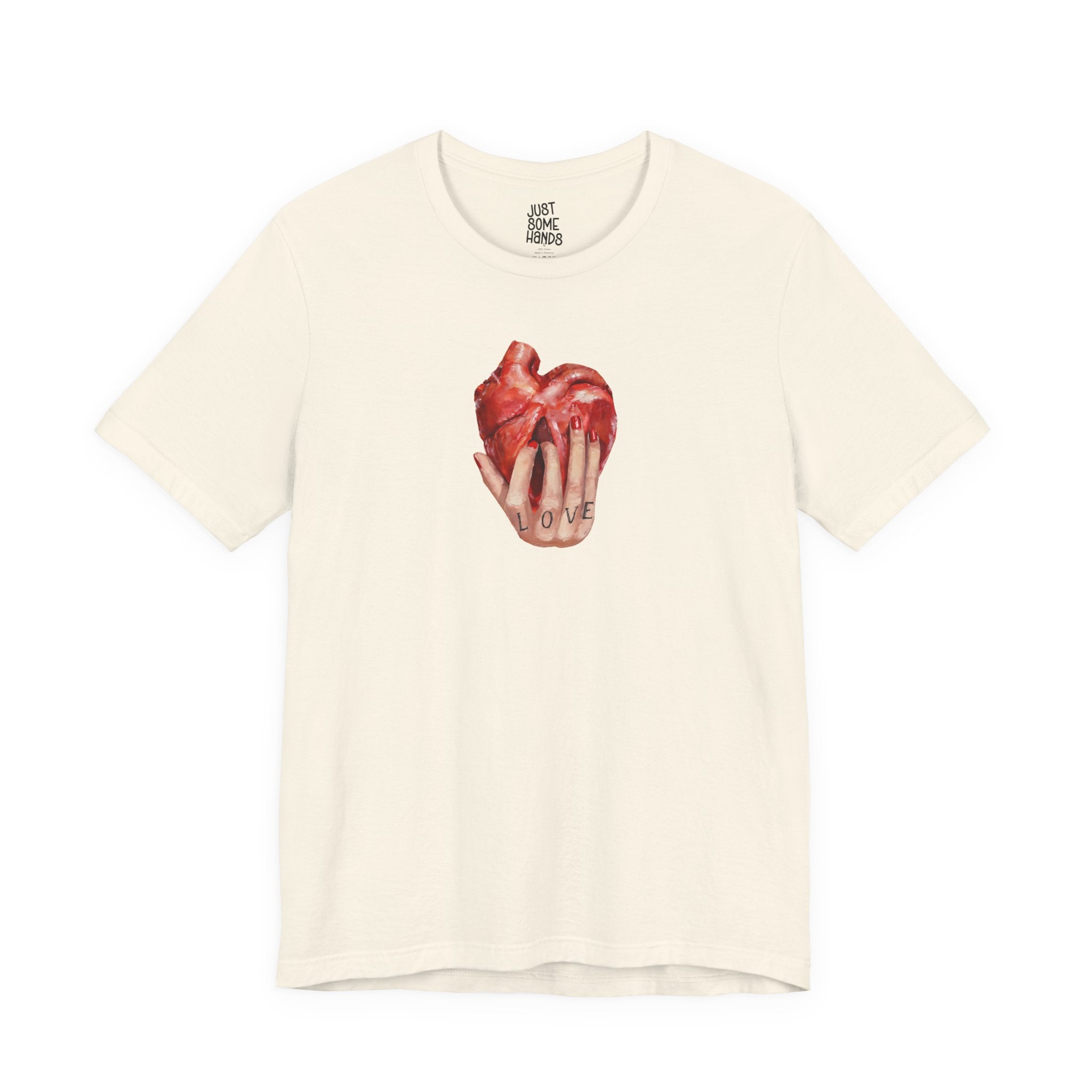 Tainted Love Anatomical Heart T-Shirt | Edgy Grunge Graphic Tee
