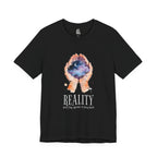 Reality Check Cloud Hands T-Shirt | Dreamy Watercolor Graphic Tee