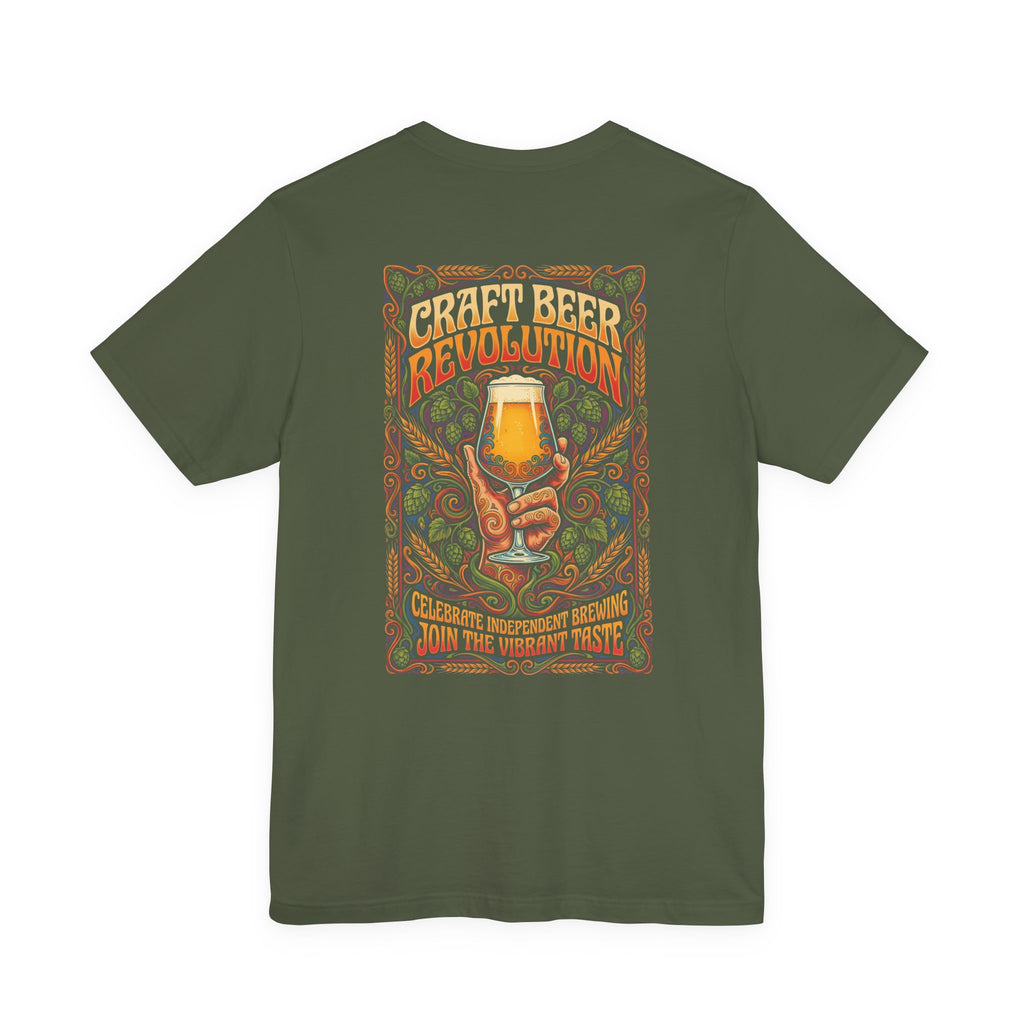 Psychedelic "Craft Beer Revolution" T-Shirt