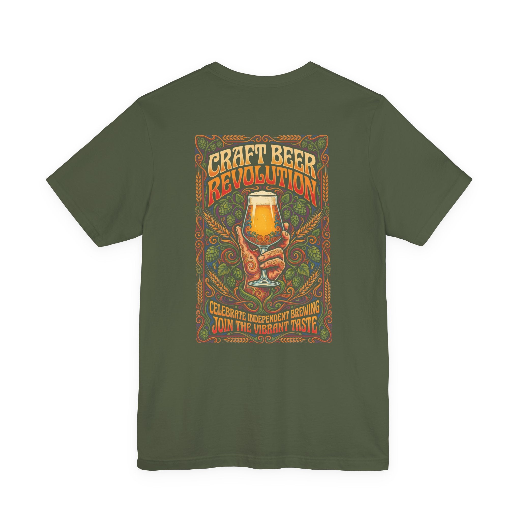 Psychedelic "Craft Beer Revolution" T-Shirt