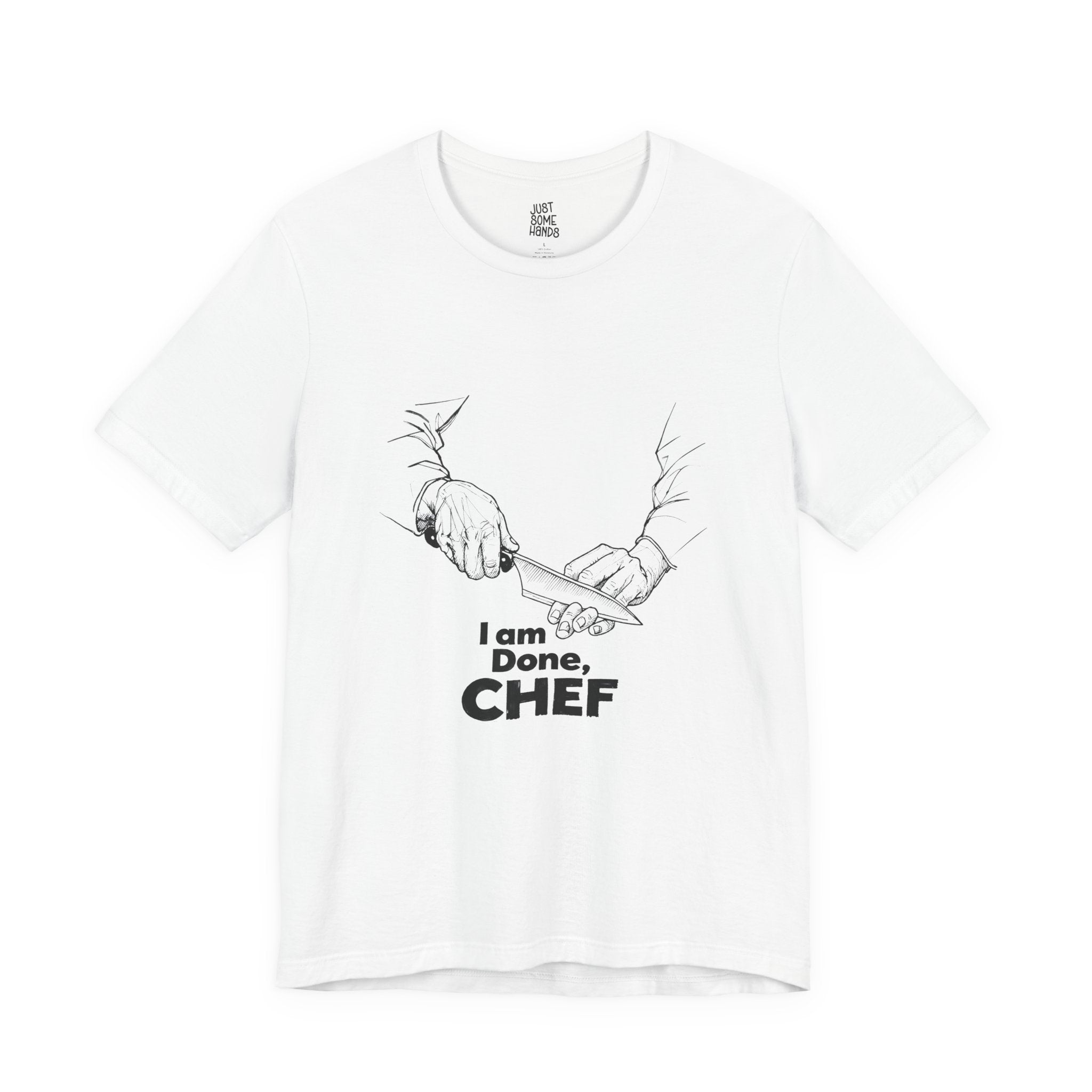 I am Done, Chef Culinary Burnout T-Shirt | Sarcastic Kitchen Graphic Tee