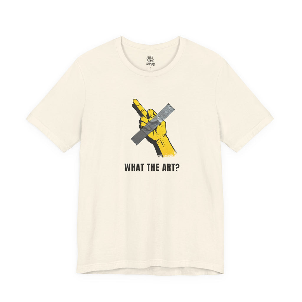 Duct-Taped Defiance Hand T-Shirt | Edgy Art Protest Graphic Tee