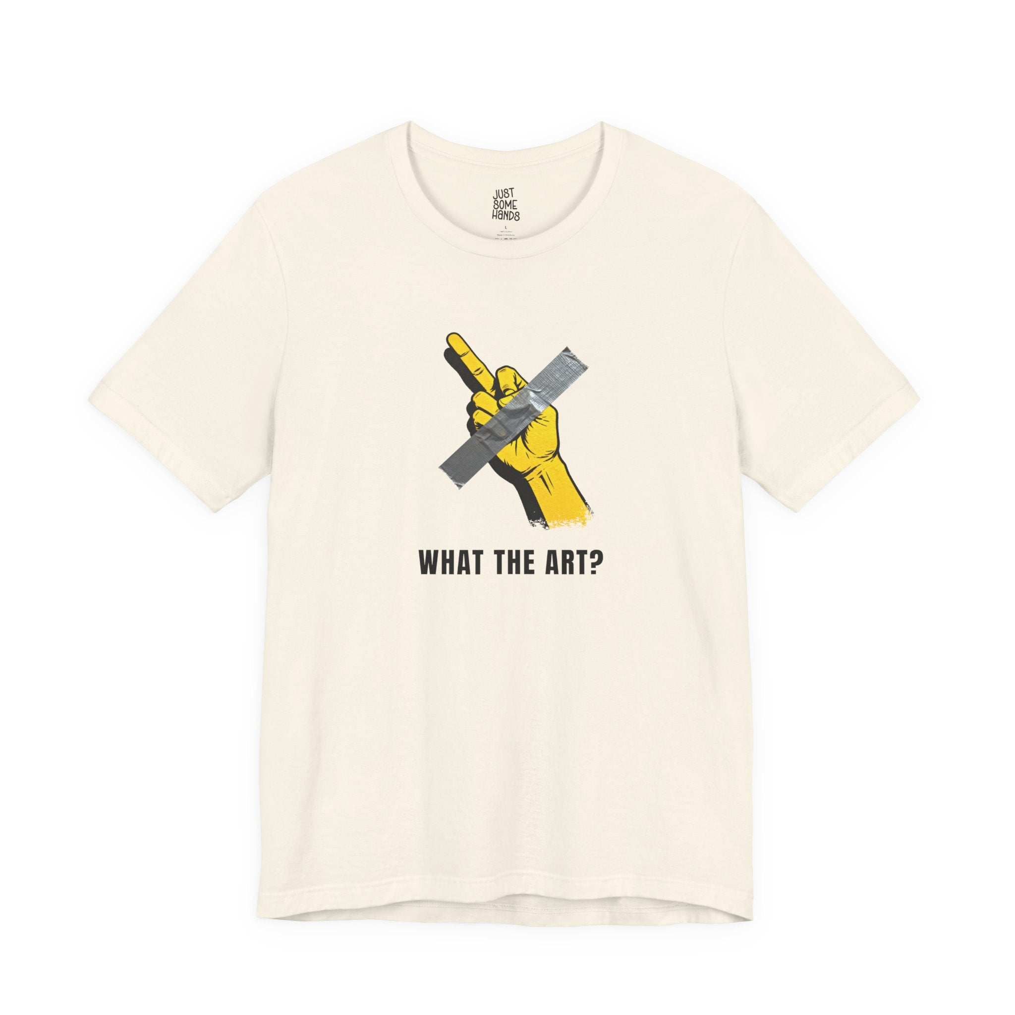 Duct-Taped Defiance Hand T-Shirt | Edgy Art Protest Graphic Tee