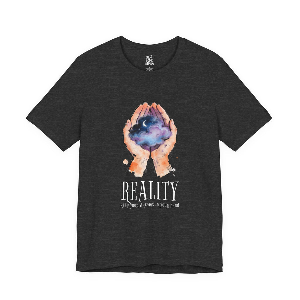 Reality Check Cloud Hands T-Shirt | Dreamy Watercolor Graphic Tee
