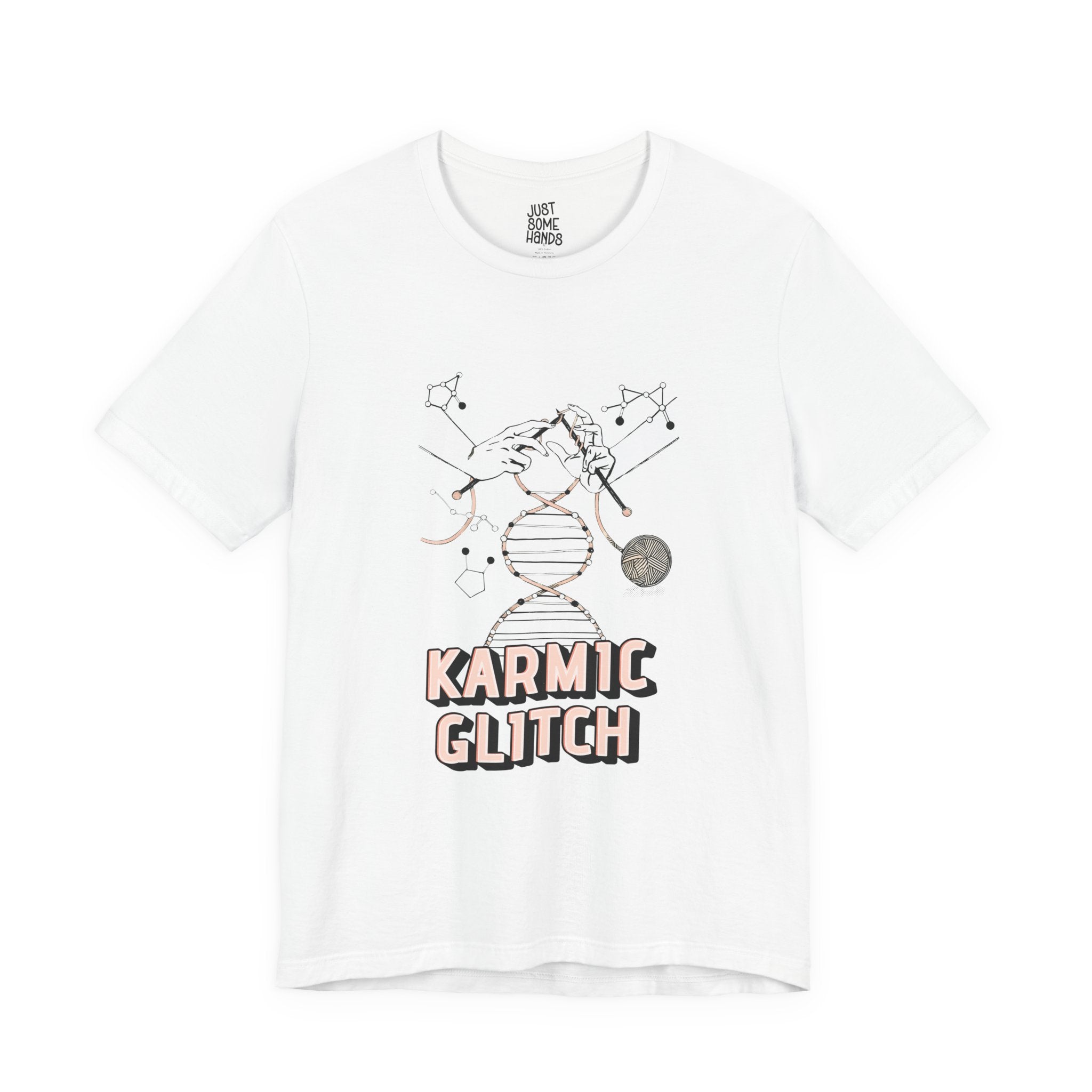 Karmic Glitch Celestial DNA T-Shirt | Sarcastic Astrology Graphic Tee