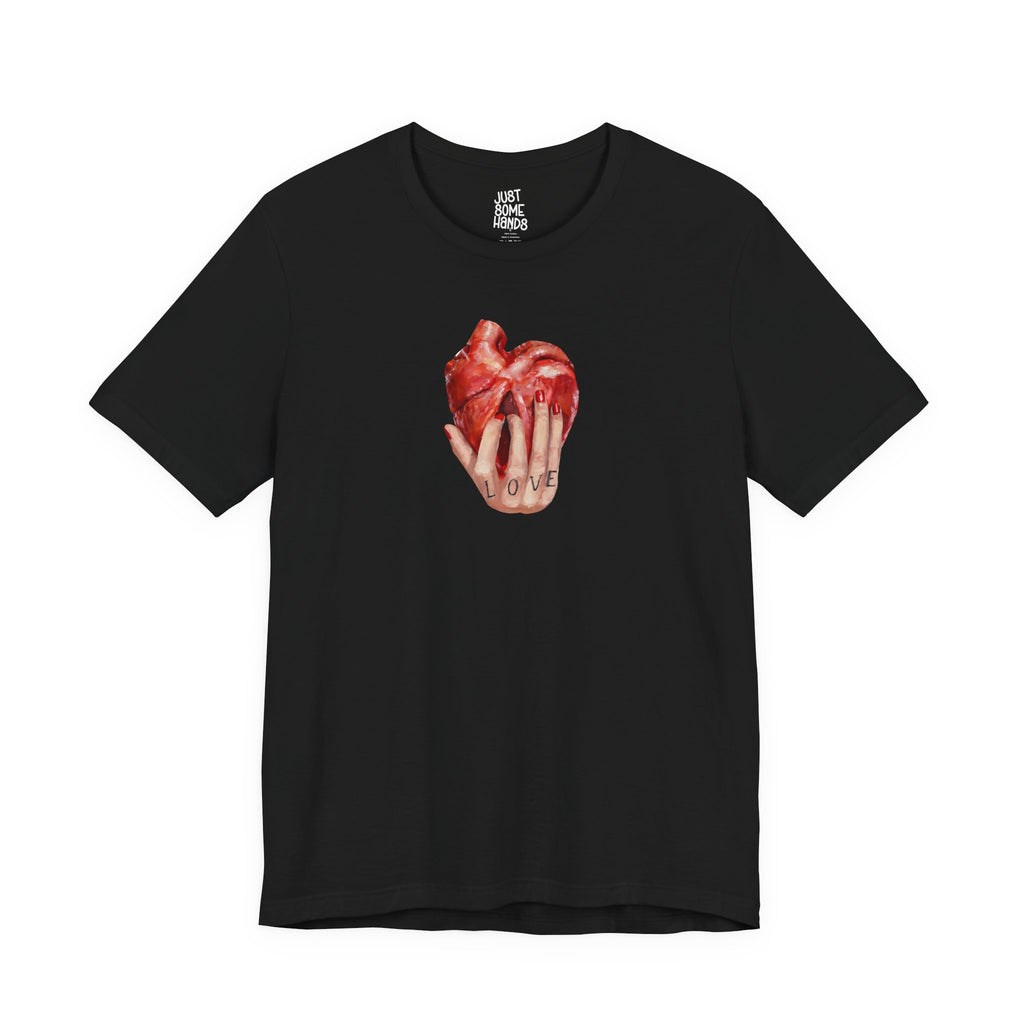 Tainted Love Anatomical Heart T-Shirt | Edgy Grunge Graphic Tee
