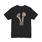 Just a Little Touch-Up - Sarcastic Skeleton Mani-Pedi Hand Graphic T-Shirt