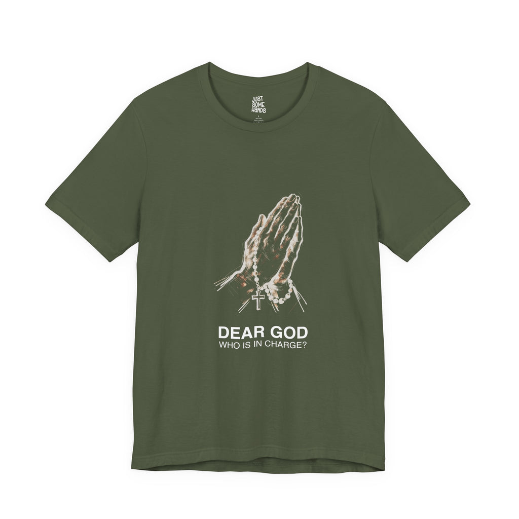 Dark Prayer Grunge Hands T-Shirt | Edgy Street Goth Graphic Tee