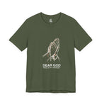 Dark Prayer Grunge Hands T-Shirt | Edgy Street Goth Graphic Tee
