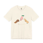 Rock Paper Scissors Minimalist Line Art T-Shirt | Sarcastic Problem Solver Tee