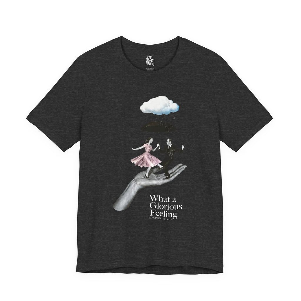Singin' in the Rain Surreal Hand T-Shirt | Vintage Cinematic Collage Tee