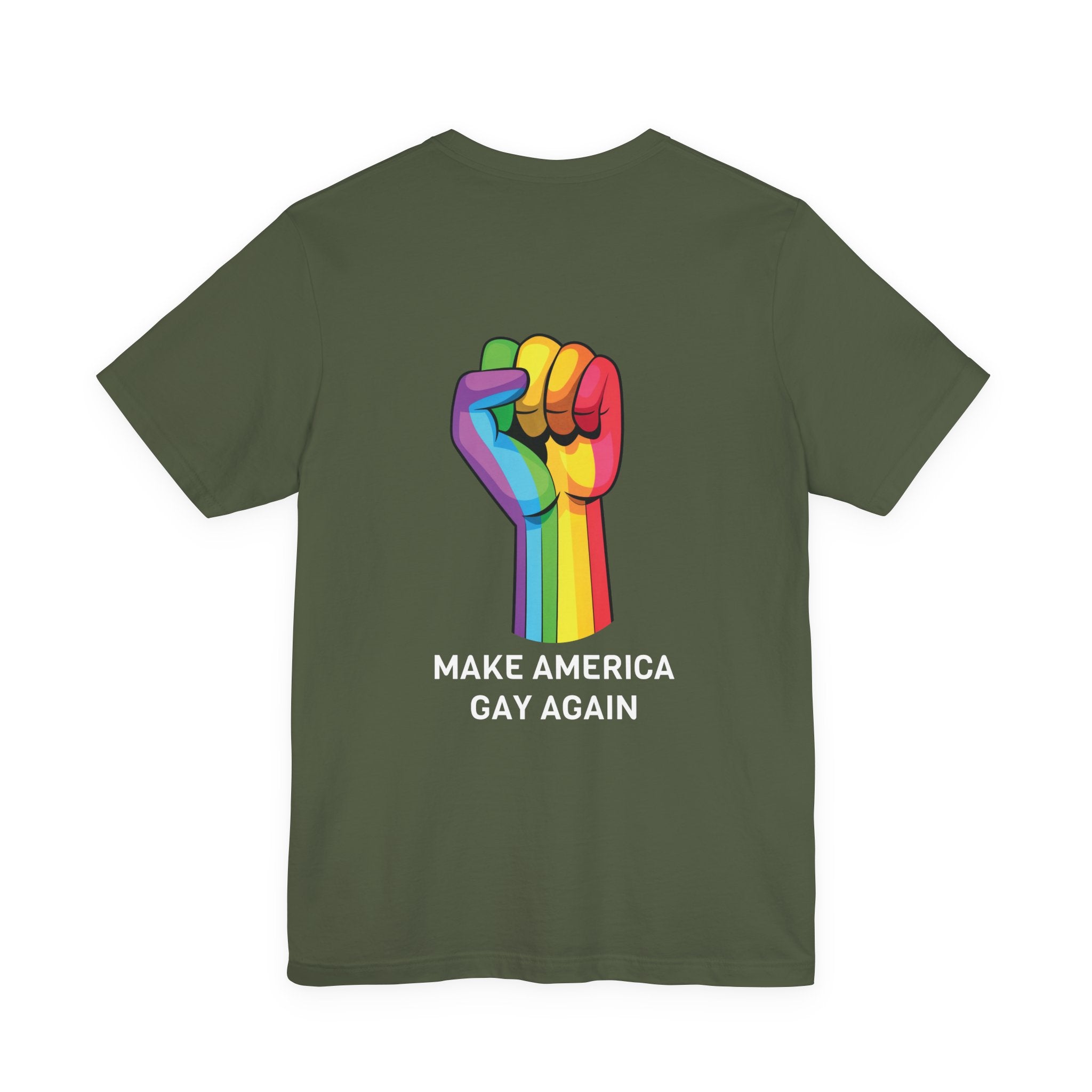Colorful Defiance Rainbow Fist