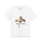 No Towel Boxing Hand Wraps T-Shirt | Sarcastic Fighter Graphic Tee