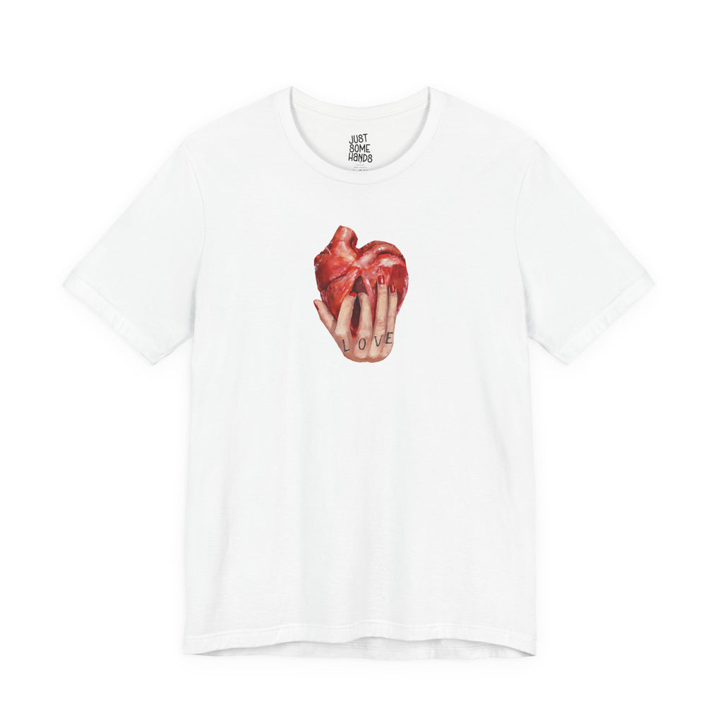 Tainted Love Anatomical Heart T-Shirt | Edgy Grunge Graphic Tee