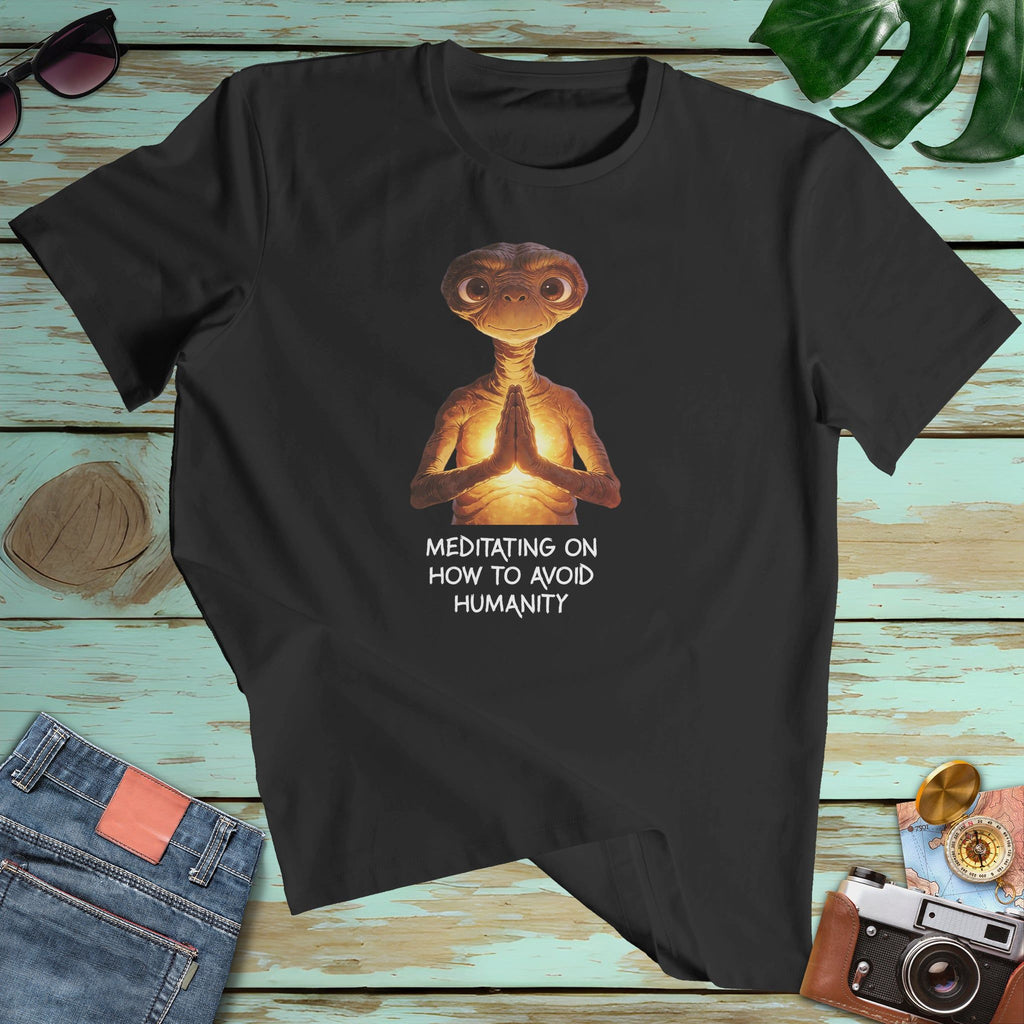 Meditating Alien