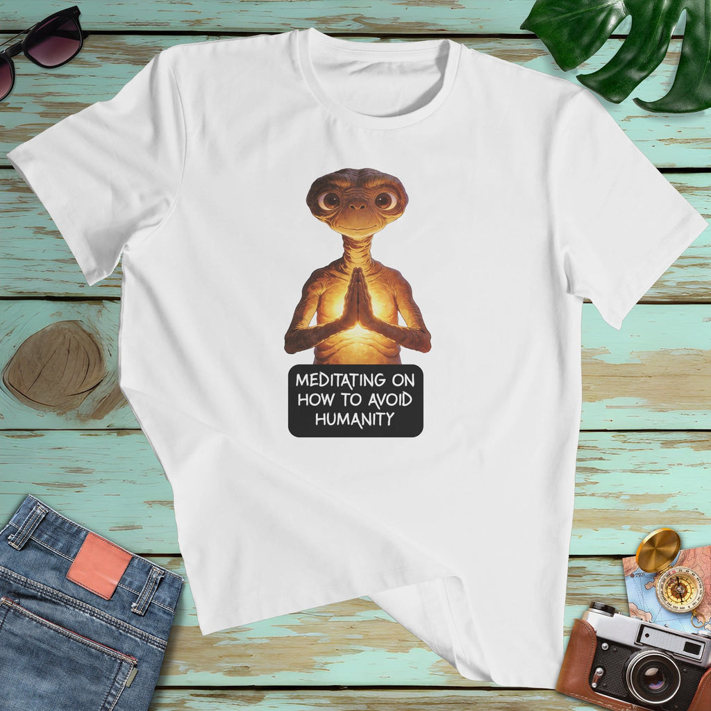Meditating Alien