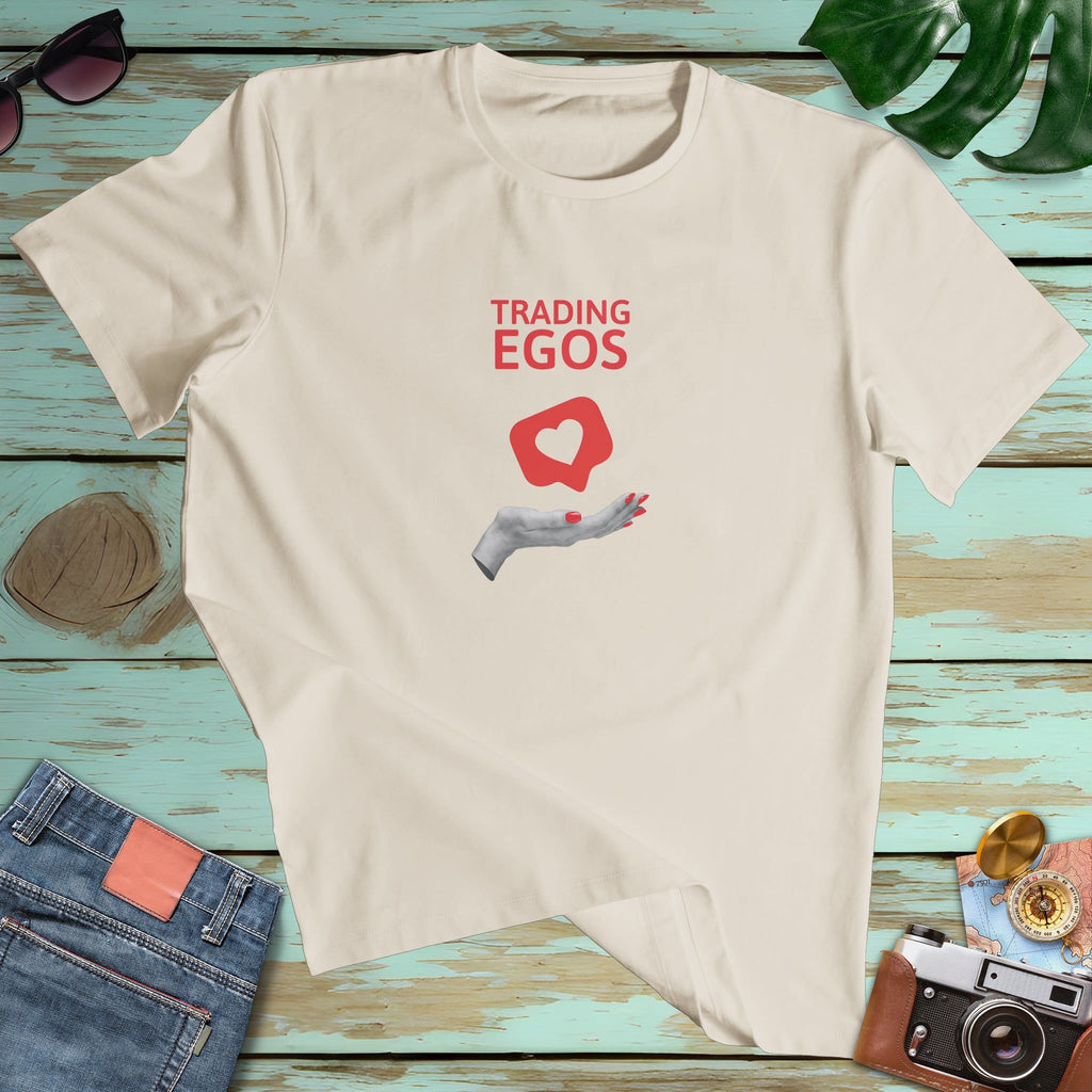 Trading Egos Social Media Heart