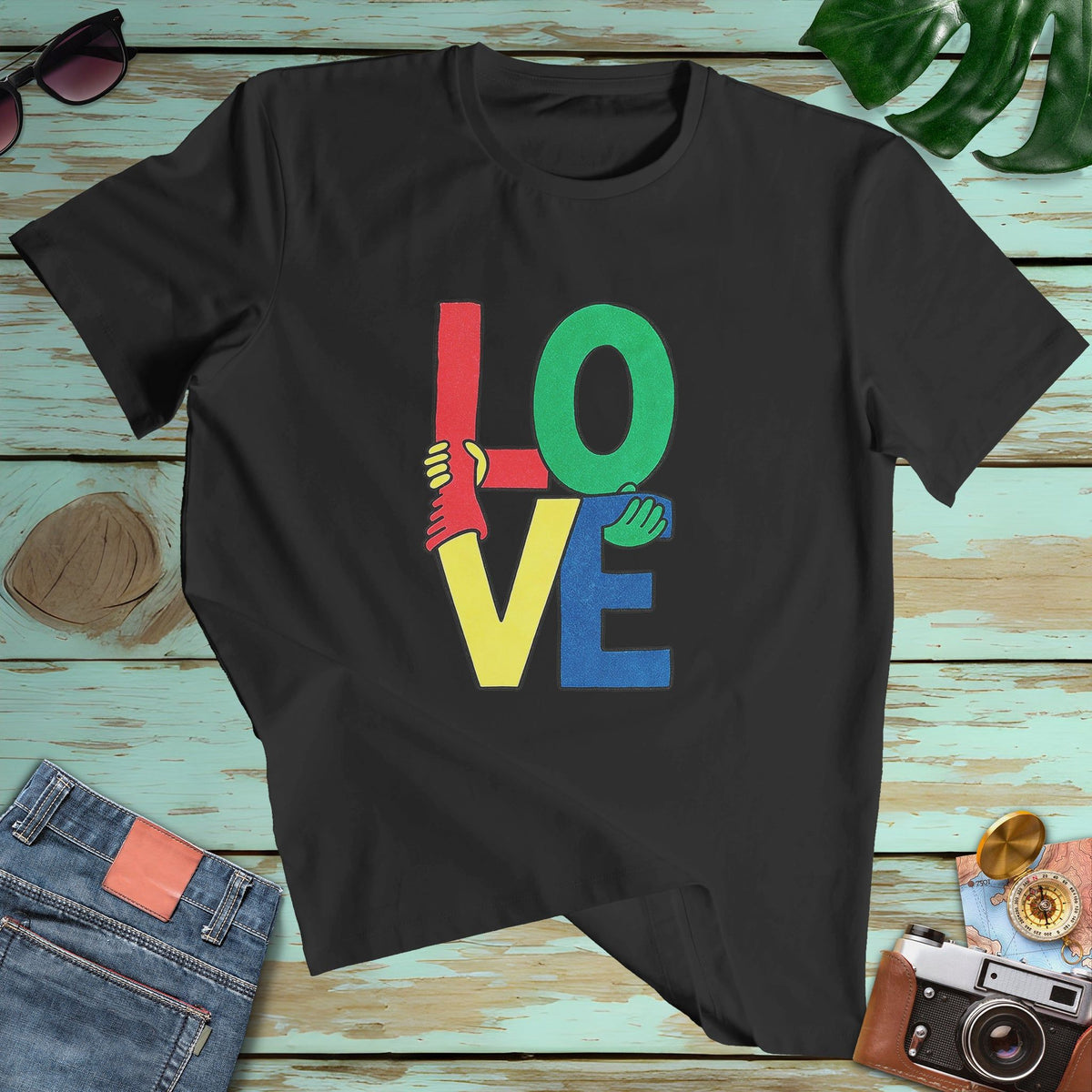 Tangled Love Abstract Pop Art