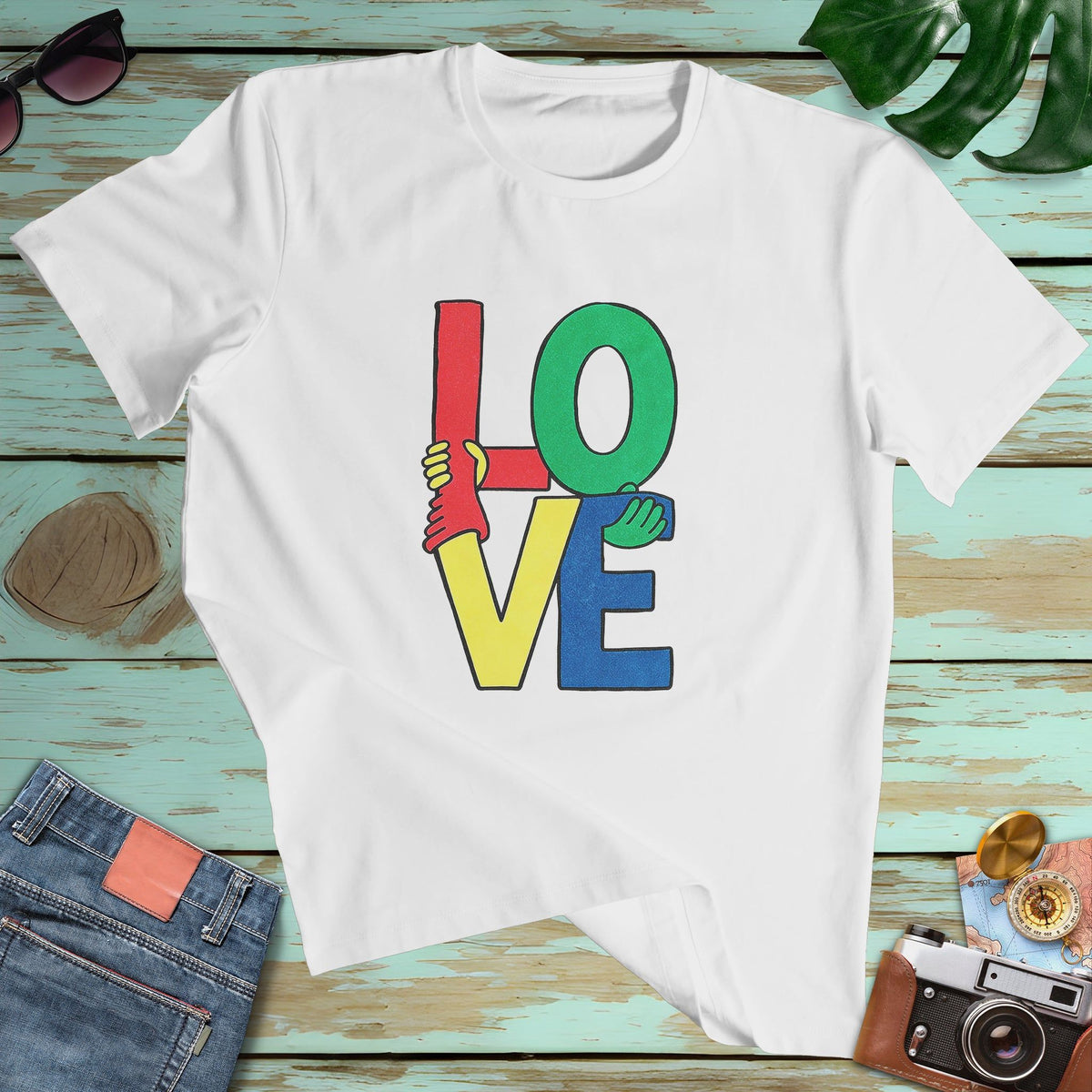 Tangled Love Abstract Pop Art