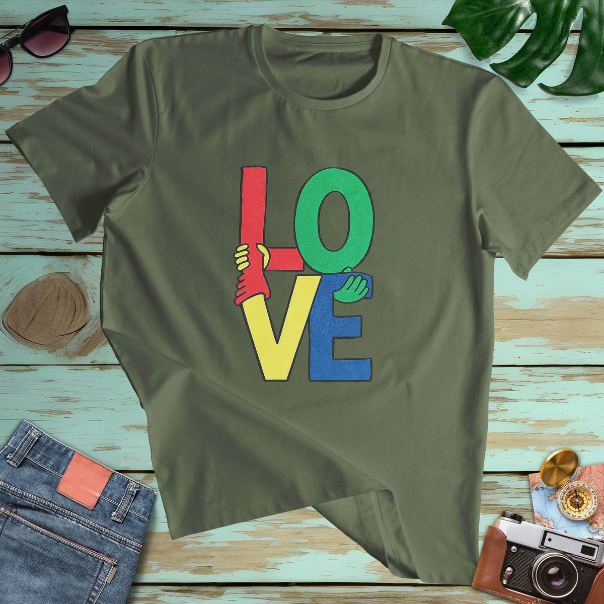 Tangled Love Abstract Pop Art