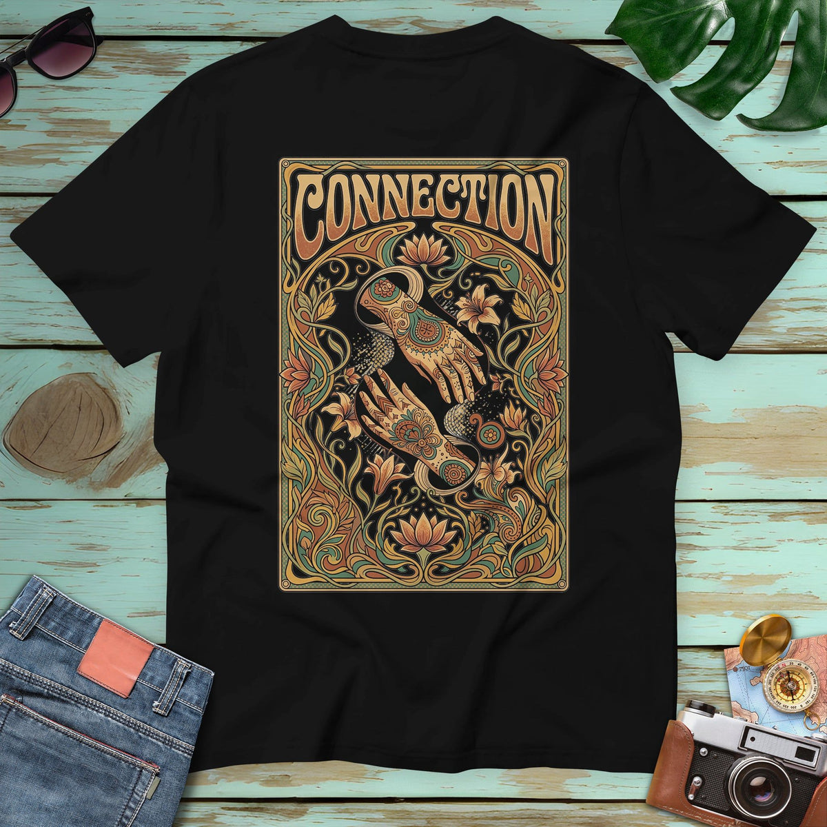 Psychedelic "Connection" Hand