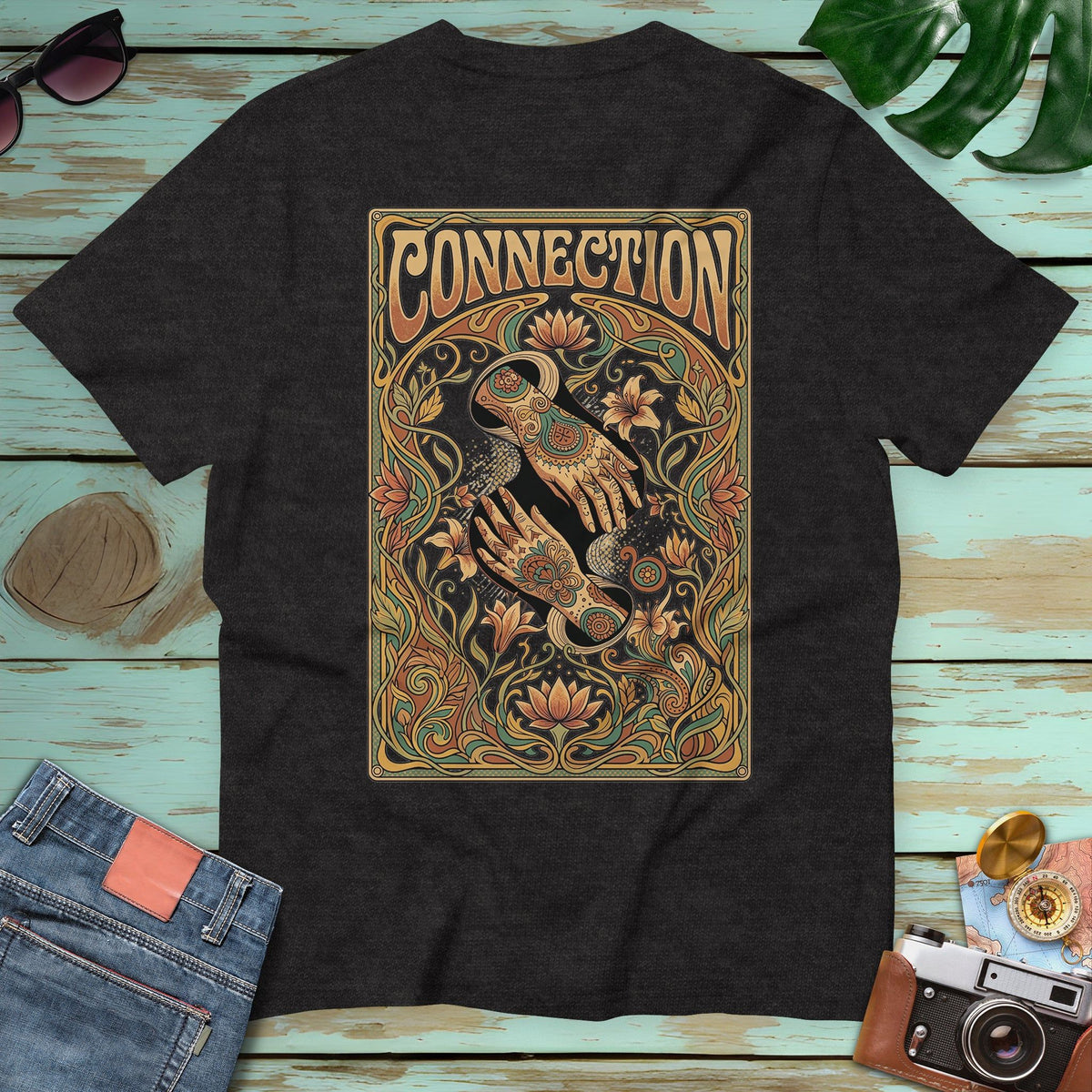 Psychedelic "Connection" Hand