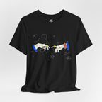 Modern Creation Punk Hands T-Shirt | Pop-Art Graphic Tee