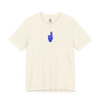 Delusion Colorful Fingers Crossed T-Shirt | Sarcastic Artistic Graphic Tee