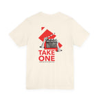Take One Cinematic Clapperboard T-Shirt | Modern Film Maker Graphic Tee