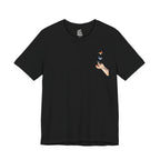 Soft Era Watercolor Butterflies Hand T-Shirt | Artsy Aesthetic Graphic Tee
