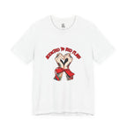 Addicted to Red Flags Tattooed Hands T-Shirt | Sarcastic Dating Graphic Tee