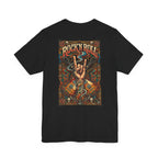 Psychedelic Rock'N Roll Horns T-Shirt | Vintage Music Festival Graphic Tee