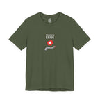 Trading Egos Social Media Heart T-Shirt | Sarcastic Pop Art Graphic Tee