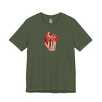 Tainted Love Anatomical Heart T-Shirt | Edgy Grunge Graphic Tee