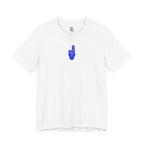 Delusion Colorful Fingers Crossed T-Shirt | Sarcastic Artistic Graphic Tee