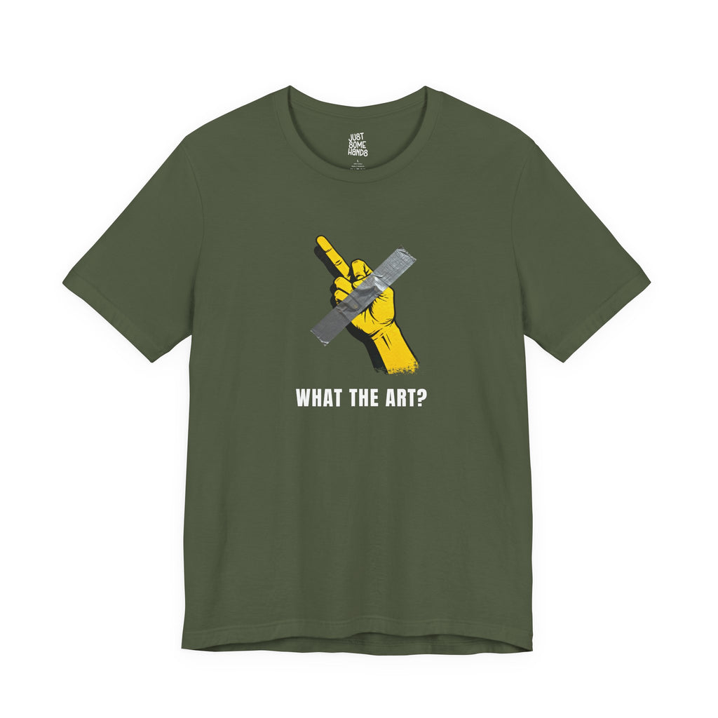 Duct-Taped Defiance Hand T-Shirt | Edgy Art Protest Graphic Tee