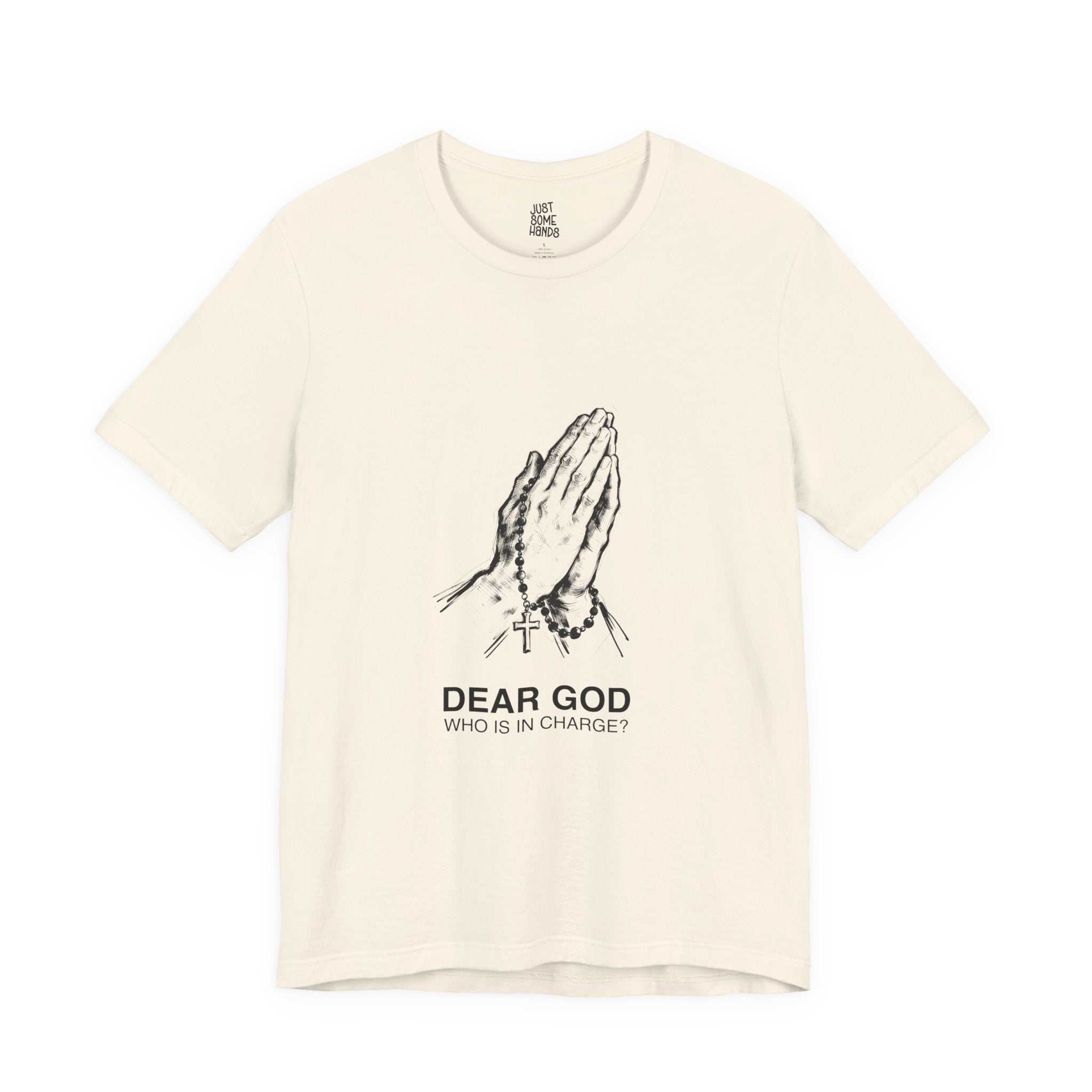 Dark Prayer Grunge Hands T-Shirt | Edgy Street Goth Graphic Tee