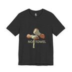No Towel Boxing Hand Wraps T-Shirt | Sarcastic Fighter Graphic Tee